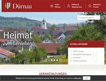 Tablet Screenshot of duernau-bc.de